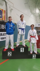 U 18 -68kg Miska kulta, Nuutti hopeaa ja Touko pronssi