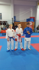 Lauri kumite hopeaa U12