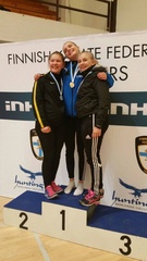 Anna alle 21- vuotiainen -68 kiloisten sarja pronssi