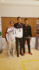 KUMITE U16 POJAT +63KG
1. Johannes Korpela
2. Miika Salonen
3. Eetu Tuovinen